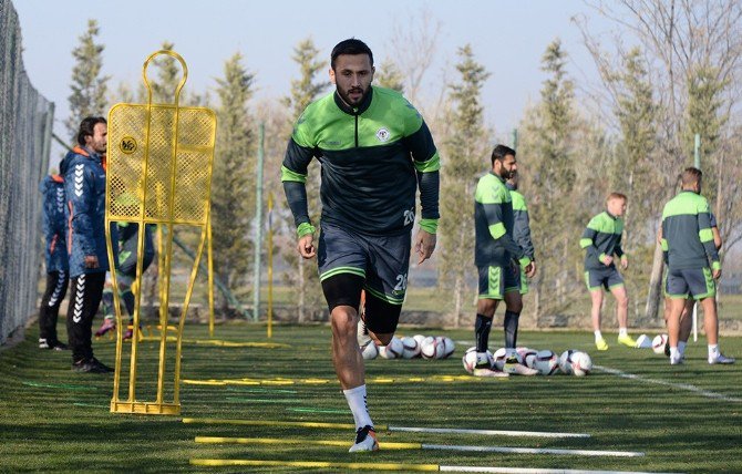 Konyaspor, Shakhtar Donetsk maçı hazırlıklarını tamamladı