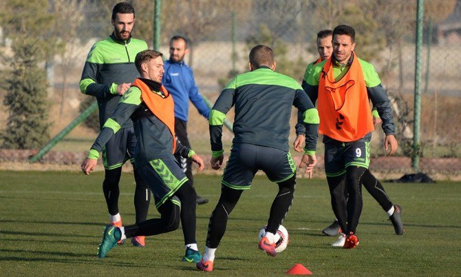 Konyaspor, Shakhtar Donetsk maçı hazırlıklarını tamamladı