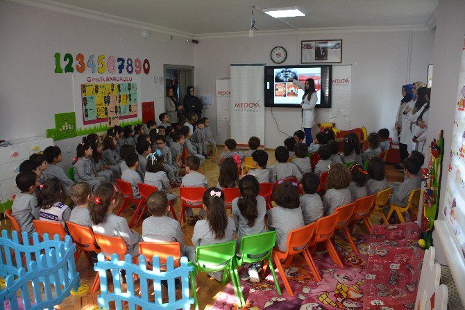 Medova’dan çocuklara diş sağlığı eğitimi