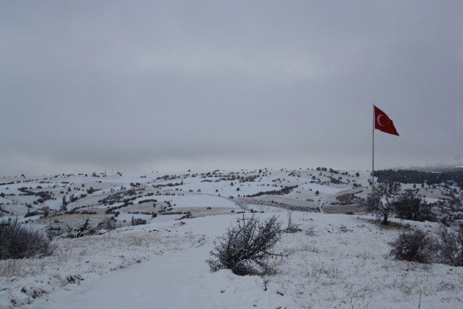 Derbent beyaza büründü