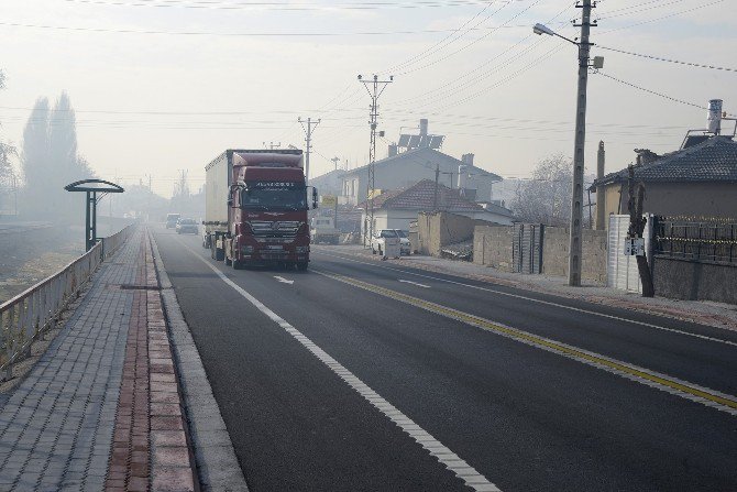 Meram’da yol düzenleme çalışmaları sürüyor