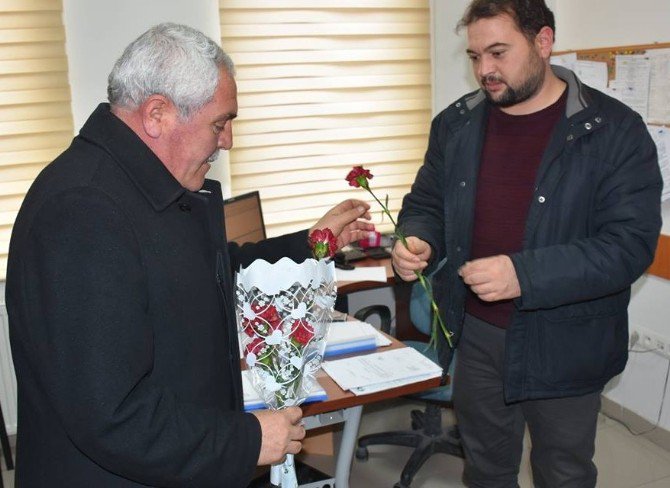 Eskil Belediye Başkanı Alçay’dan polislere taziye ziyareti