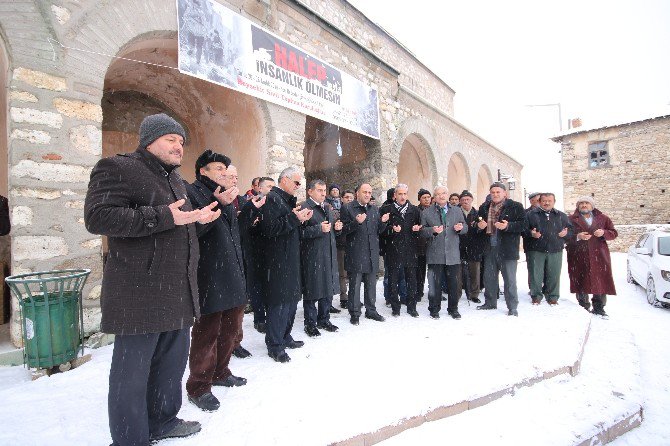 Beyşehir’de Halep’e yardım kampanyası başladı