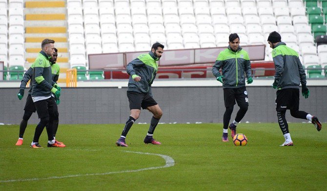 Konyaspor, Galatasaray maçının hazırlıklarını tamamladı