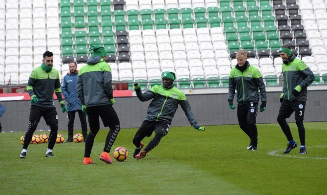 Konyaspor, Galatasaray maçının hazırlıklarını tamamladı