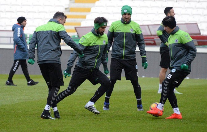 Konyaspor, Galatasaray maçının hazırlıklarını tamamladı