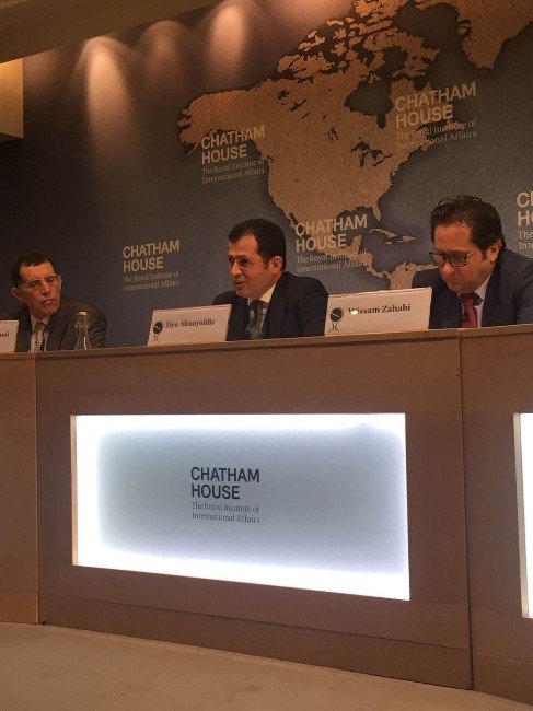 Altunyaldız, Chatham House’da Türkiye’nin Doğu Akdeniz gazına bakışını anlattı