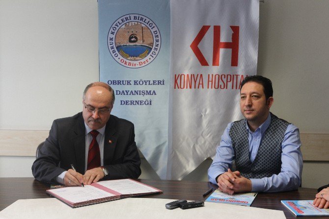 Konya Hospitalde protokol imza töreni