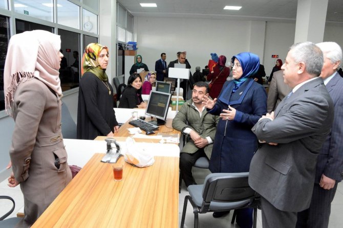 Kaymakam Çelik ve Başkan Toru’dan ziyaret