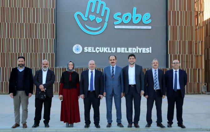 AK Parti Milletvekillerinden SOBE ve Selçuklu Kongre Merkezine ziyaret