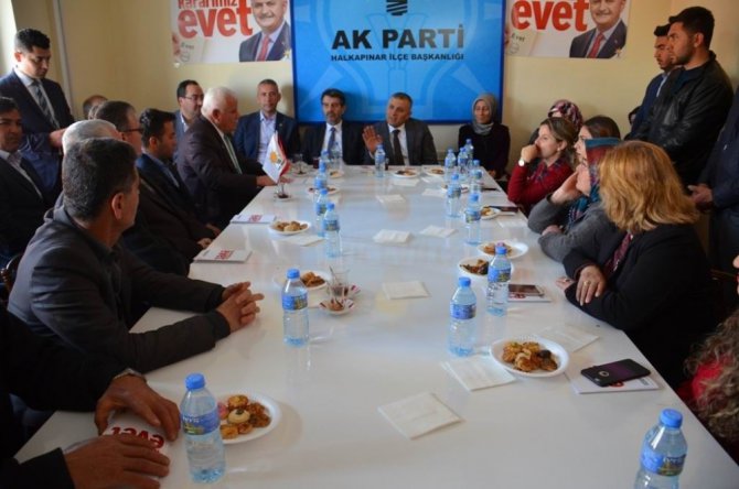 AK Parti Konya İl Başkanı Arat, referandum çalışmalarını sürdürüyor