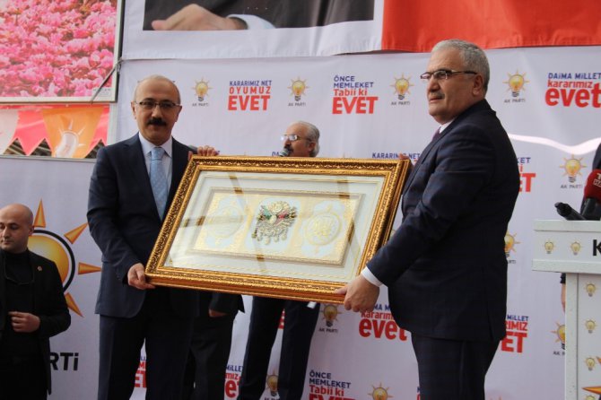 Bakan Elvan Konya’da