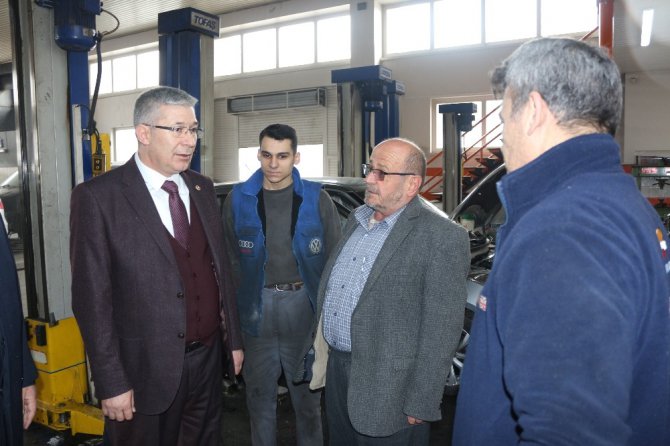 AK Parti Konya İl Başkanlığı referandum için saha çalışmalarını sürdürüyor