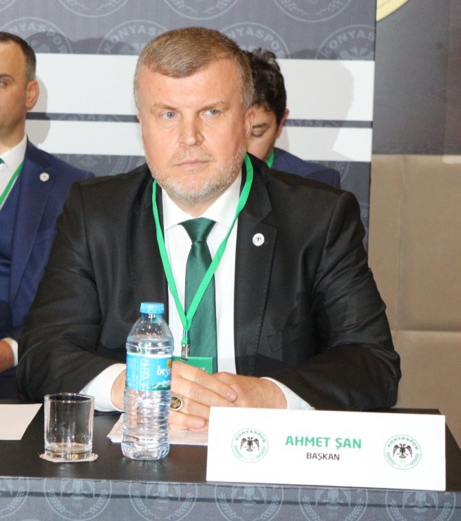 Konyaspor Başkanı Şan güven tazeledi