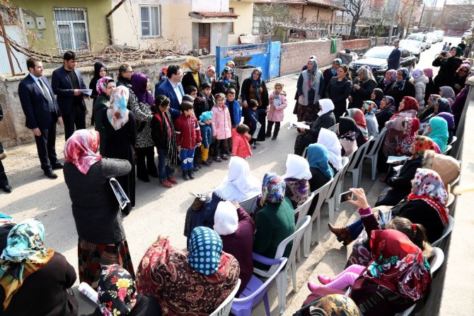 Başkan Yazgı, referandum çalışmalarını sürdürüyor