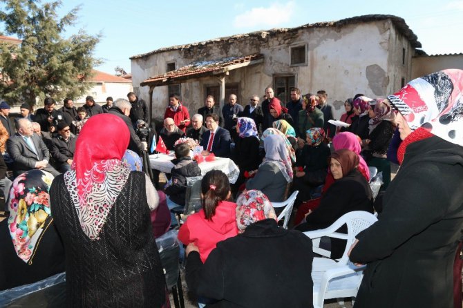 Başkan Yazgı, Hamidiye Mahallesinde halkla buluştu