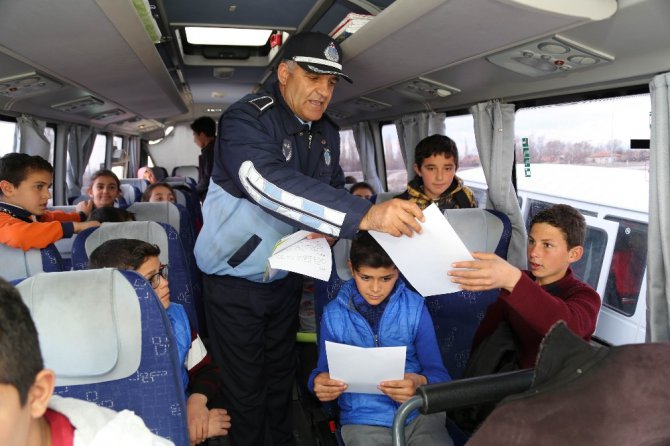 Ereğli’de öğrenci servisleri denetlendi