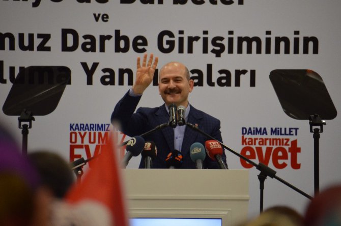 İçişleri Bakanı Süleyman Soylu: 