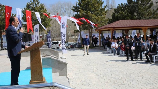 Selçuklu Belediyesi’nden Sızma’ya iki tesis birden