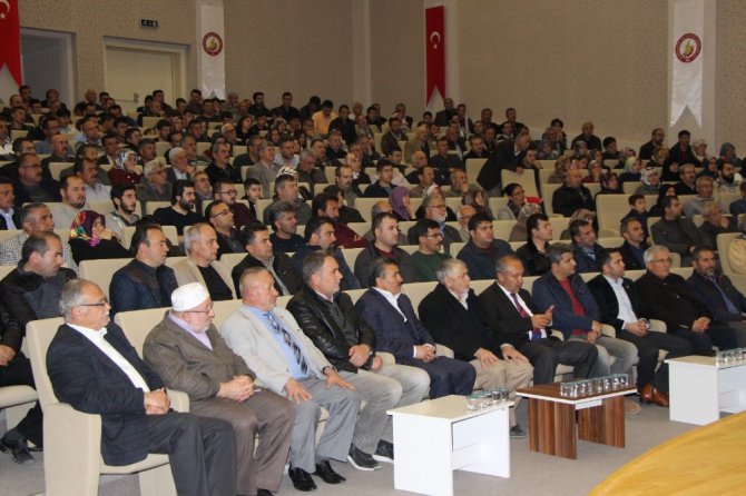 Seydişehir’de bilgilendirme konferansı