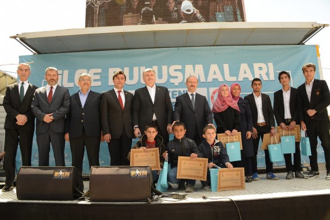 Sorgun ve Akyürek, Taşkent ve Hadim ilçesinde vatandaşlarla buluştu