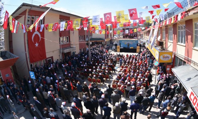 Sorgun ve Akyürek, Taşkent ve Hadim ilçesinde vatandaşlarla buluştu