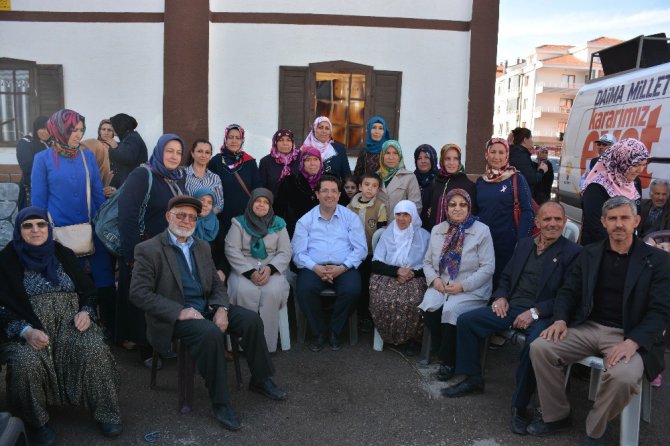 Başkan Yazgı referandum çalışmalarını devam ediyor