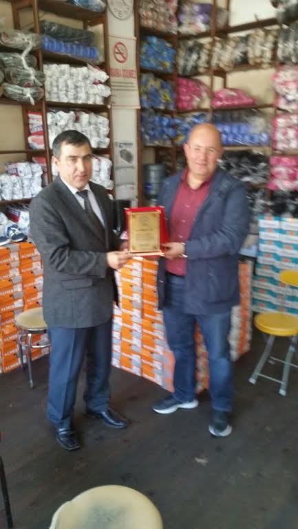 Beyşehir’de eğitime destek verenlere plaket