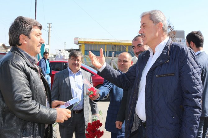 Milletvekili Kaleli, referandum çalışmalarına devam ediyor