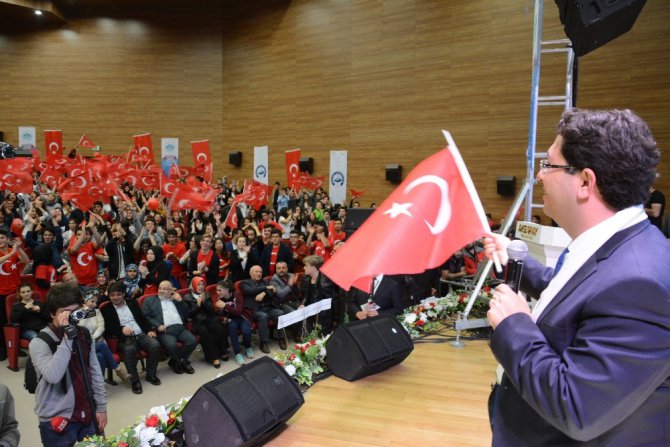 Aksaray’da ‘Haydi, Konuş Bakalım’ münazara yarışması finali yapıldı