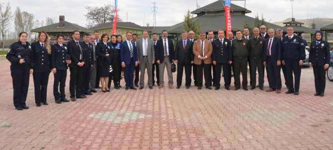 Başkan Özgüven emniyet mensuplarıyla bir araya geldi