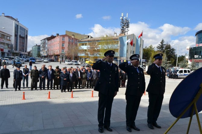 Kulu’da Polis Teşkilatının kuruluş yıldönümü etkinlikleri