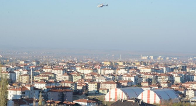 Aksaray’da helikopter destekli uyuşturucu operasyonu: 42 gözaltı