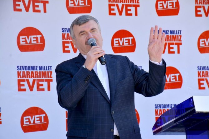 Başkan Akyürek: “Türkiye yeniden diriliş mücadelesi veriyor”