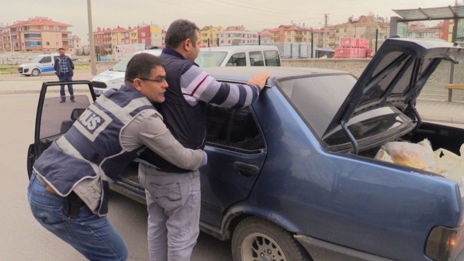 Konya’da özel harekat destekli trafik uygulaması