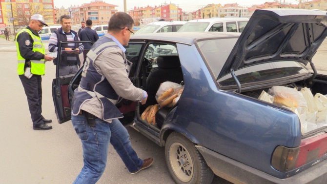 Konya’da özel harekat destekli trafik uygulaması