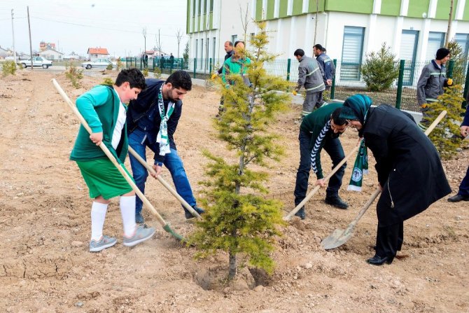 Meram’da Nalçacılılar Hatıra Koruluğu oluşturuldu