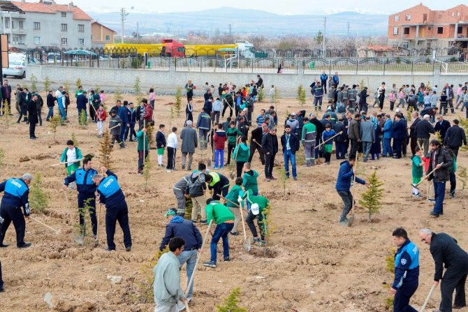 Meram’da Nalçacılılar Hatıra Koruluğu oluşturuldu