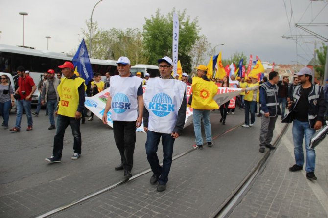 Konya’da 1 Mayıs etkinliği