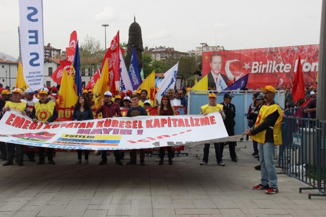 Konya’da 1 Mayıs etkinliği