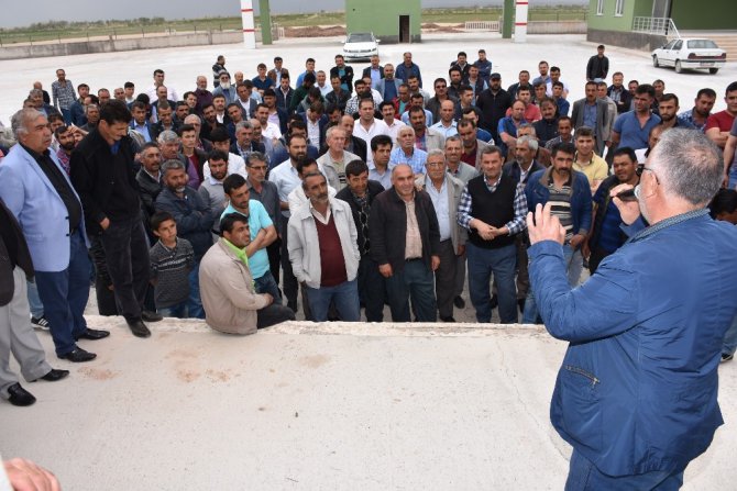 Aksaray’da canlı hayvan pazarında kotra dağıtımı