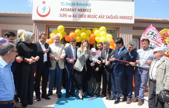 Aksaray’da 124’üncü aile sağlığı merkezi açıldı