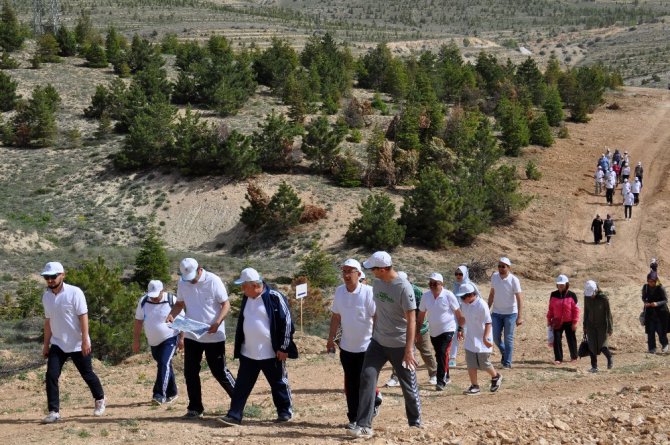 NEÜ Köyceğiz Kampüsünde doğa yürüyüşü yapıldı