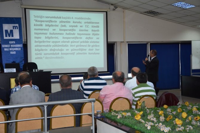 Konya SMMMO’dan yapı kooperatifleri mevzuatı semineri