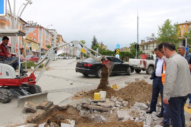 Seydişehir’de MOBESE kamera çalışmaları başladı