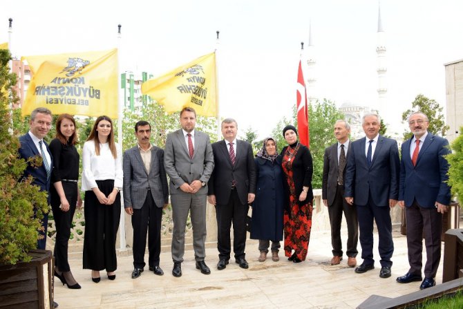 Saraybosna Büyükşehir Belediye Başkanı Skaka’dan Başkan Akyürek’e ziyaret