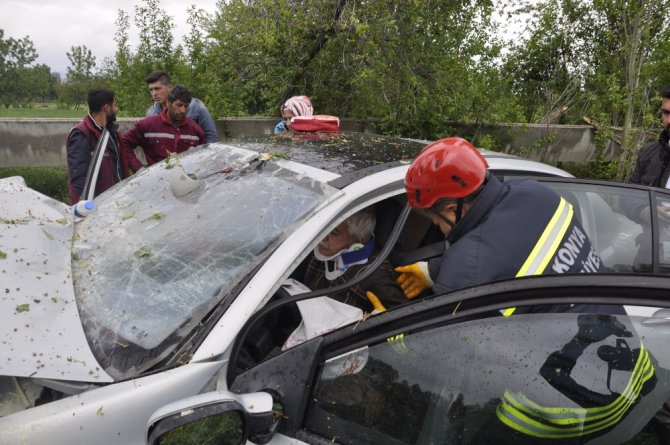 Seydişehir’de trafik kazası: 2 yaralı