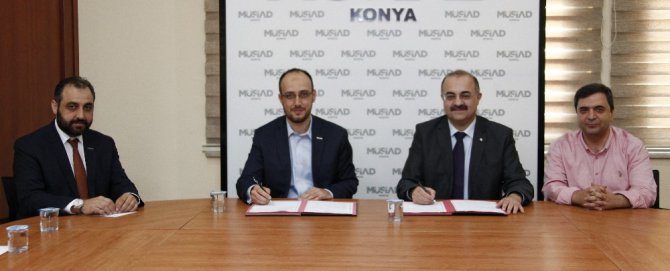 MÜSİAD Konya ile İTÜ-KKTC arasında iş protokolü imzalandı