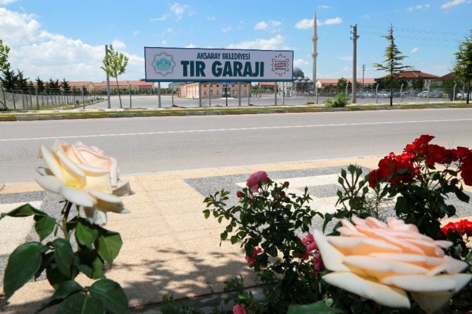 Aksaray Belediyesi’nden 120 araçlık tır garajı