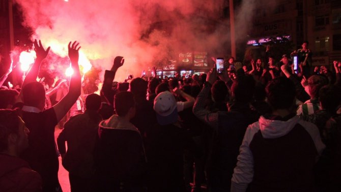 Konya’da Ziraat Türkiye Kupası sevinci